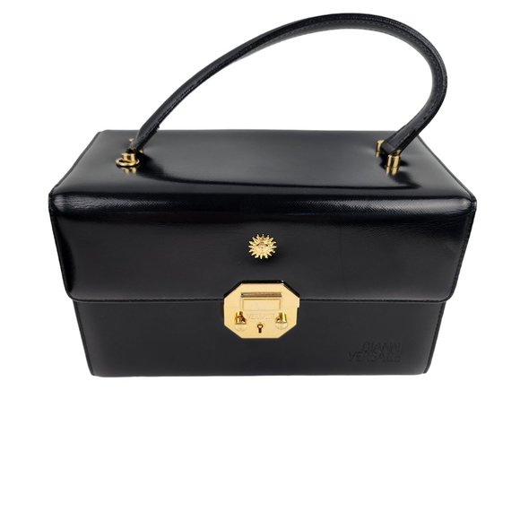 Versace Handbags - Versace Vintage Sunburst Box Bag